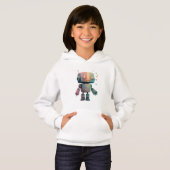 Rainbow Robot Hoodie (Vorne ganz)