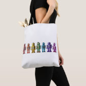 Rainbow Roboter Tasche (Von Nahem)