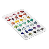 Rainbow Rock Crystal Collection Gemstone Magnet (Rechte Seite)