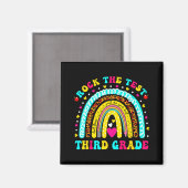 Rainbow Rock Der dritte Testtag Magnet (Vorderseite/Rückseite)