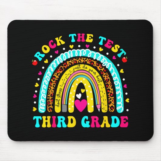 Rainbow Rock Der dritte Testtag Mousepad (Vorne)