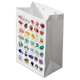 Rainbow Rocks Crystal Collection Gems Gift Bag Mittlere Geschenktüte