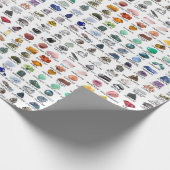 Rainbow Rocks Crystal Collection Packpapier (Ecke)
