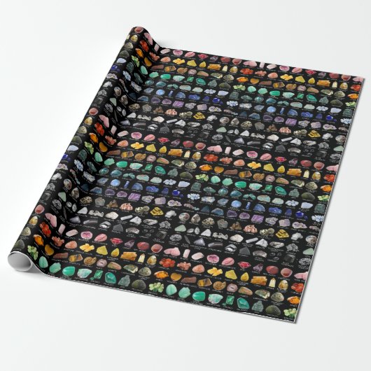 Rainbow Rocks Crystal Collection Packpapier (Ungerollt)