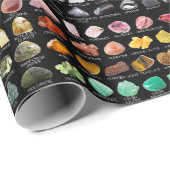Rainbow Rocks Crystal Collection Packpapier (Rolleneckpunkt)