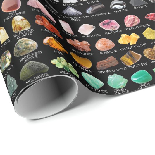 Rainbow Rocks Crystal Collection Packpapier (Rolleneckpunkt)