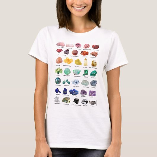 Rainbow Rocks Crystal Collection T - Shirt (Vorderseite)