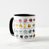 Rainbow Rocks The Crystal Collection Tasse (Vorderseite Links)