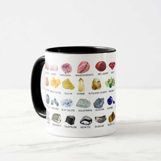 Rainbow Rocks The Crystal Collection Tasse (Vorderseite Links)