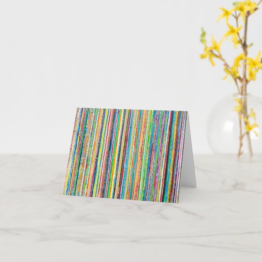 Rainbow Roll Blank Note Card Karte (Gelbe Blume)