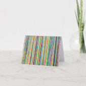 Rainbow Roll Blank Note Card Karte (Vorderseite)