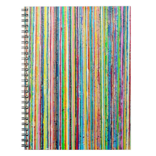 Rainbow Roll Notebook Notizblock (Vorderseite)