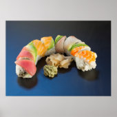 Rainbow Roll Sushi Poster (Vorne)