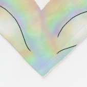 Rainbow Rope 3D Fleecedecke (Ecke)