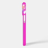 Rainbow rosa Long Name Option Case-Mate iPhone Hülle (Rückseite / Links)