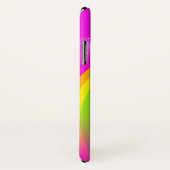 Rainbow Rosa Mädchenname iPhone Case (Hinten/Rechts)