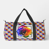 Rainbow Rose   Duffle Bag (Vorderseite)