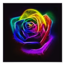 Rainbow-Rose-Fraktal