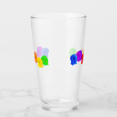 Rainbow-Rose Glas (Links)