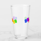 Rainbow-Rose Glas (Rechts)