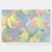 Rainbow-Rose Hochzeitsbuch Gästebuch (Rückseite)