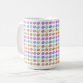 Rainbow-Rose Kaffeetasse (Vorderseite Links)