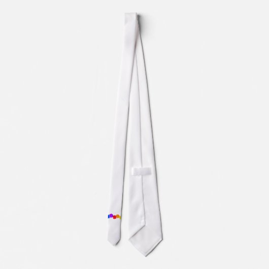 Rainbow-Rose Krawatte (Rückseite)