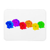 Rainbow-Rose Magnet (Horizontal)