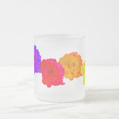 Rainbow-Rose Mattglastasse (Mittel)