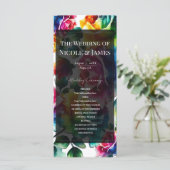 Rainbow-Rose Schwarz-Weiß-Blumenzwiebelprogramm Programm (Stehend Vorderseite)