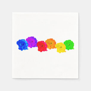 Rainbow Rose Sweet Delight Serviette