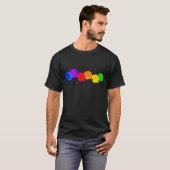 Rainbow-Rose T-Shirt (Vorne ganz)