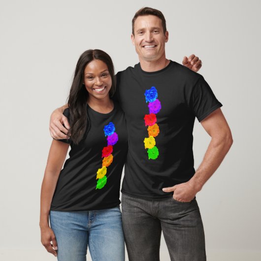 Rainbow-Rose T-Shirt (Unisex)