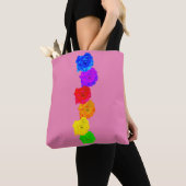 Rainbow-Rose Tasche (Von Nahem)