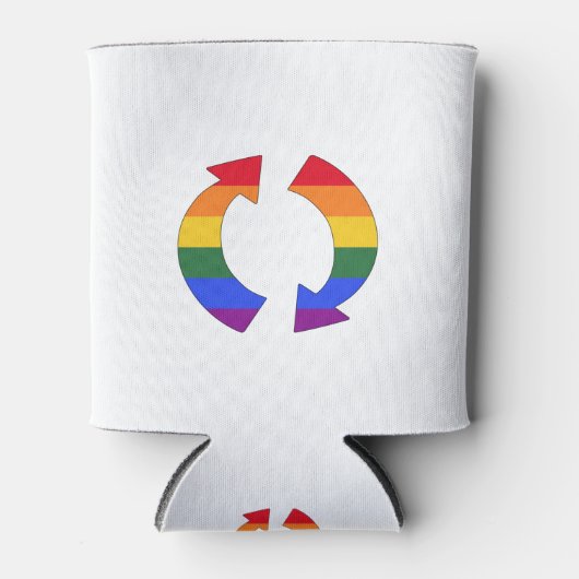 Rainbow Rotation Arms Dosenkühler (Vorderseite)