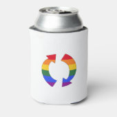 Rainbow Rotation Arms Dosenkühler (Kanne Rückseite)
