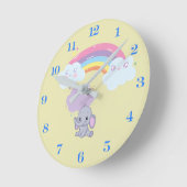 Rainbow Round Clock Runde Wanduhr (Winkel)