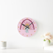 Rainbow Round Clock Runde Wanduhr (Zuhause)
