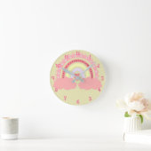 Rainbow Round Clock Runde Wanduhr (Zuhause)