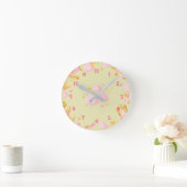 Rainbow Round Clock Runde Wanduhr (Zuhause)