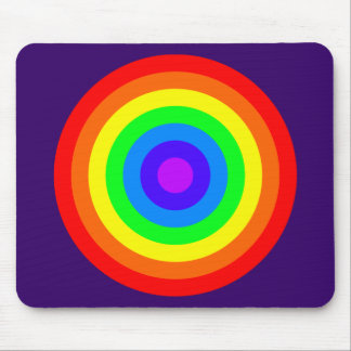 Rainbow Roundel Mousepad