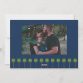 Rainbow Row Charleston Feiertagskarte (Rückseite)