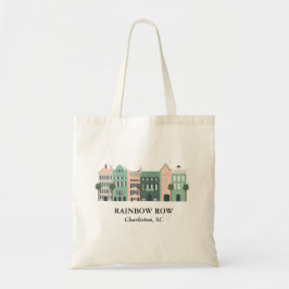 Rainbow Row Charleston South Carolina Tote Bag Tragetasche