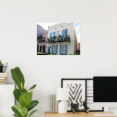 Rainbow Row Houses, Charleston SC Poster (Heimbüro)
