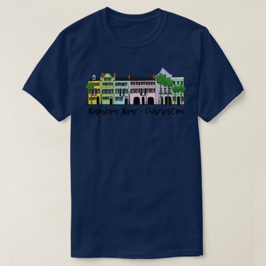 Rainbow Row T-Shirt (Design vorne)