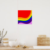 Rainbow Roy G Biv Poster (Küche)