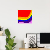 Rainbow Roy G Biv Poster (Heimbüro)