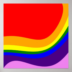 Rainbow Roy G Biv Poster