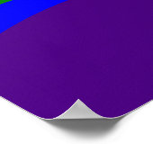 Rainbow Roy G Biv Poster (Ecke)