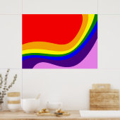 Rainbow Roy G Biv Poster (Küche)
